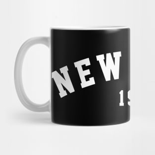 New York 199x City T-Shirt White Mug